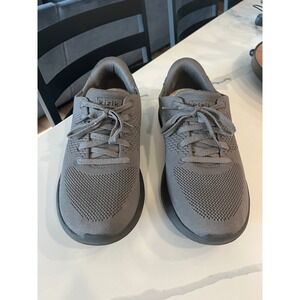 Kizik Lima Hands Free Slip On Sneakers Men 8 Women 9.5 Gray Mesh Athletic Shoes‎